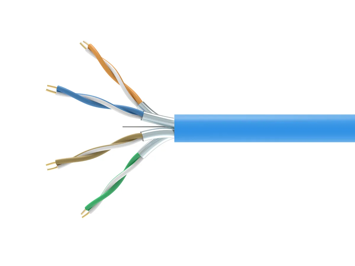 Instal.Kab Cat6A DCA U/FTP 305.00m blau LSZH by Equip – product photo