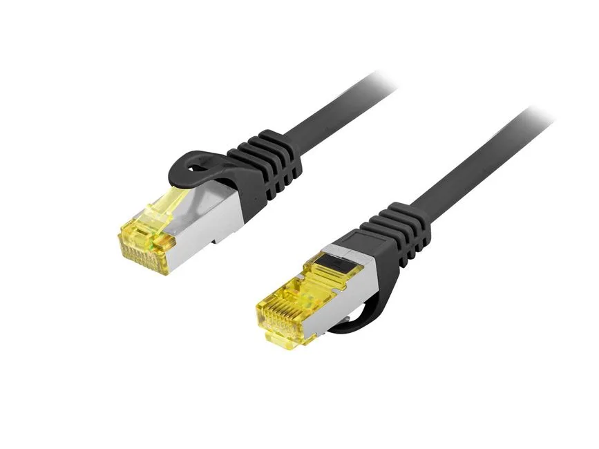 Patchkabel Cat6A Outd.S/FTP 2xRJ45 5.00m schwarz LSZH Polybeutel by Equip – product photo