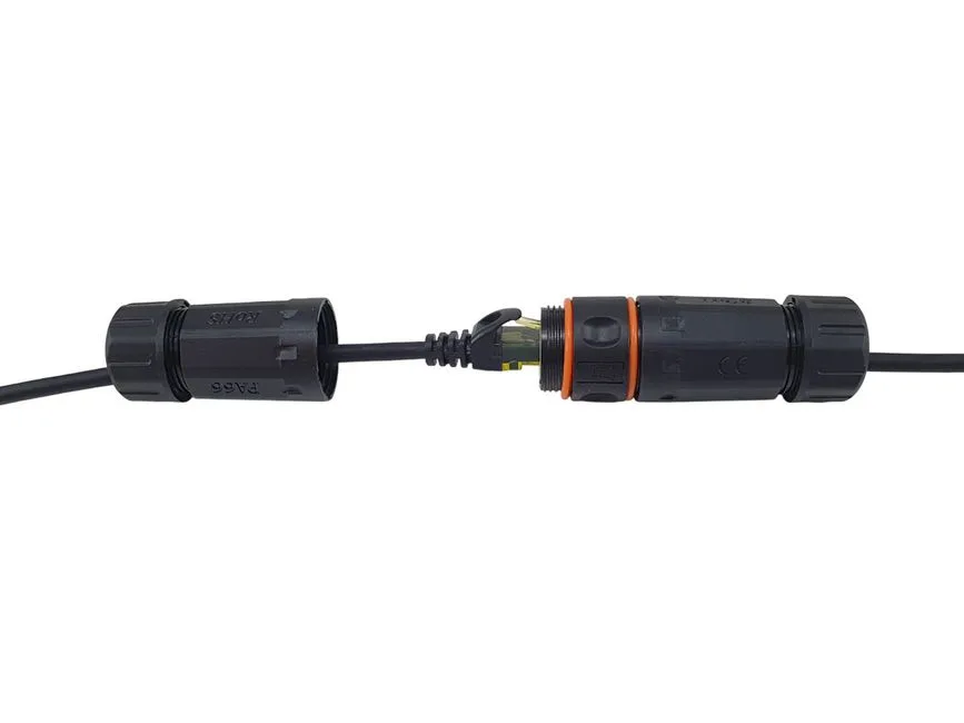 Patchkabel Cat6A Outd.S/FTP 2xRJ45 0.50m schwarz LSZH Polybeutel by Equip – product photo