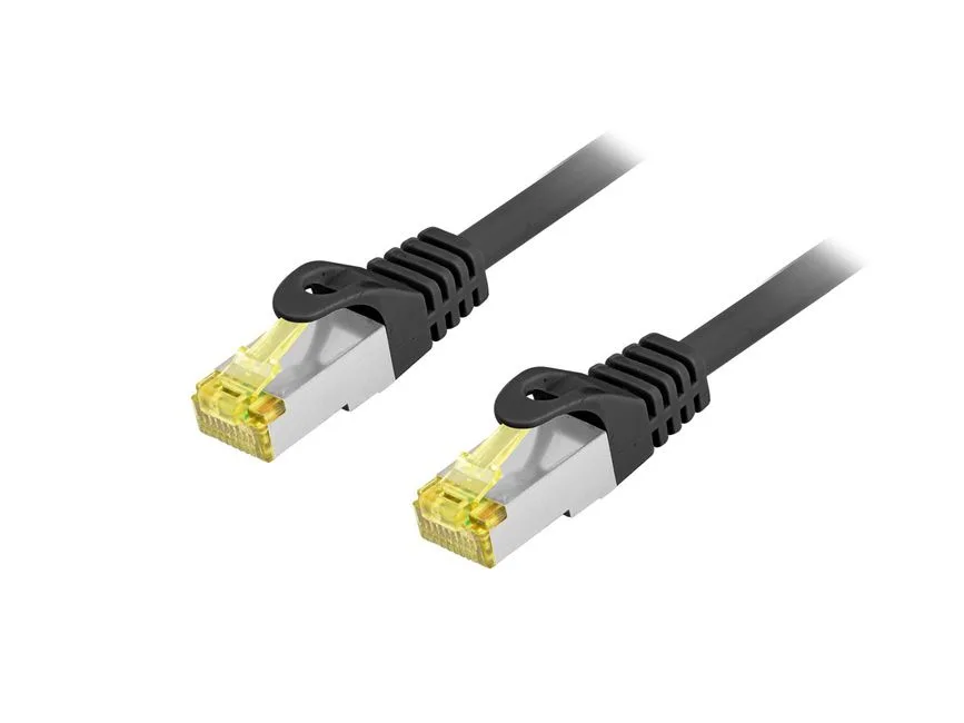 Patchkabel Cat6A Outd.S/FTP 2xRJ45 1.50m schwarz LSZH Polybeutel by Equip – product photo