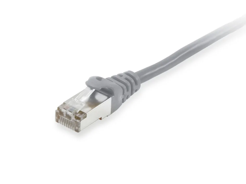 Patchkabel Cat6A S/FTP 2xRJ45 5.00m grau LSZH Polybeutel van Equip – productfoto