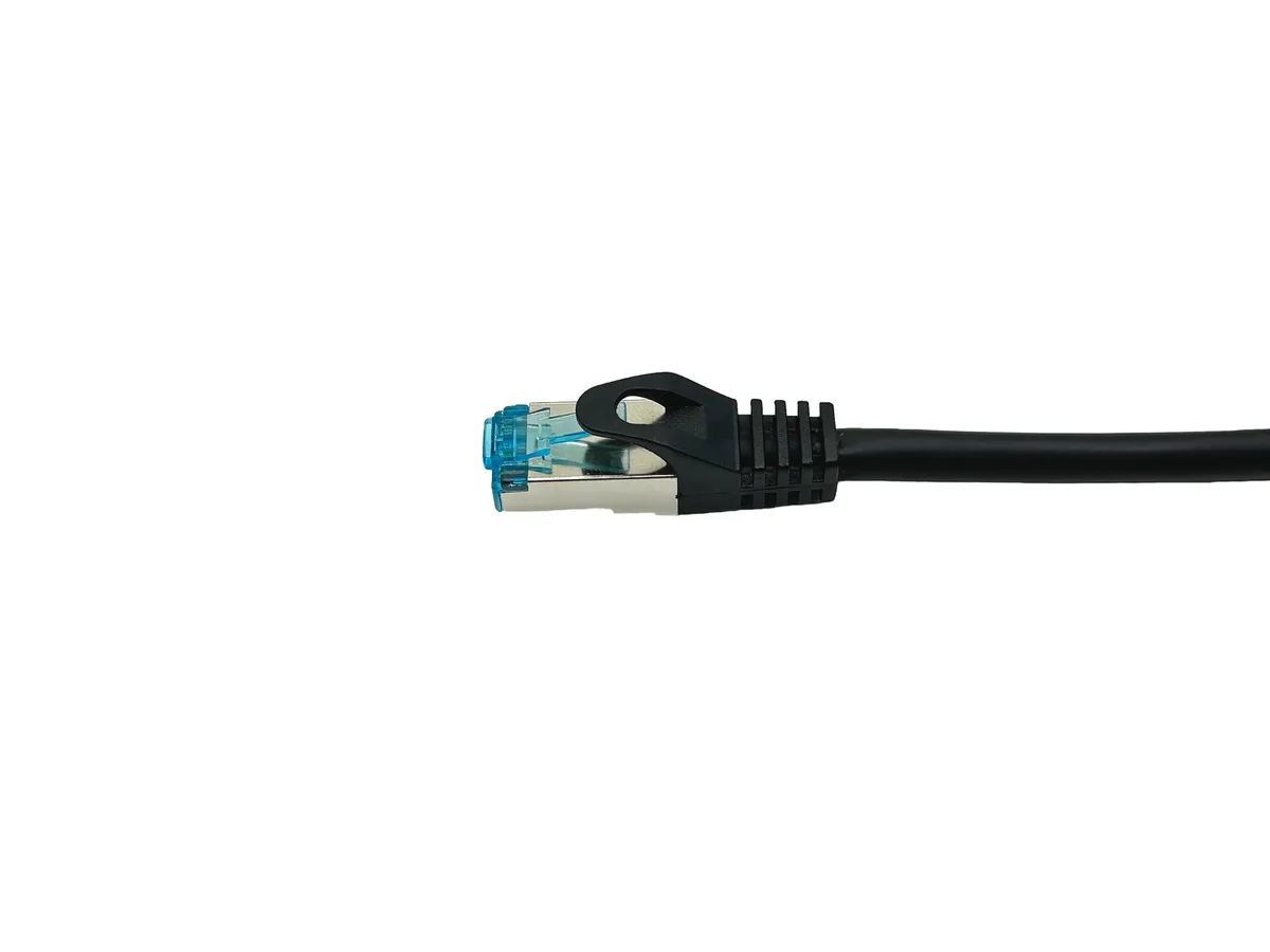 Patchkabel Cat6A wink.S/FTP 2xRJ45 3.00m schwarz LSZH Polybeutel by Equip – product photo