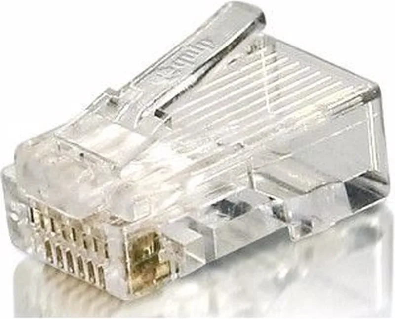 RJ45 connector Cat.6, unshielded by Equip in Transparent – product photo