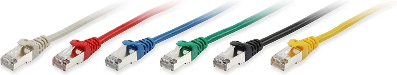 Stevige UTP-netwerkkabel categorie 6 Equip 605520 från Equip i Röd – produktbild