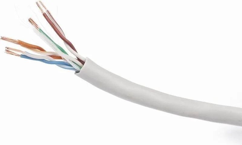 CAT6 UTP kabel (CCA) soepel 100 meter från Gembird i Grå – produktbild