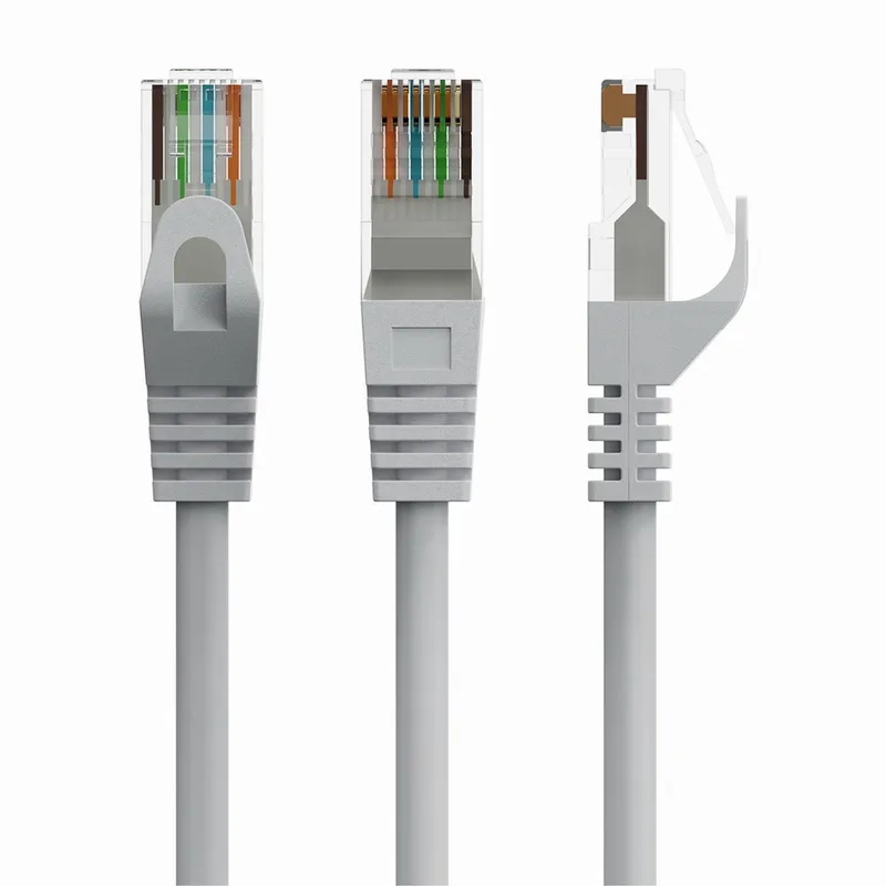 CAT6A Patchkabel Ungeschirmt 10m - PP6U-CU-10m netwerkkabel U/UTP (UTP) från Gembird i Grå – produktbild