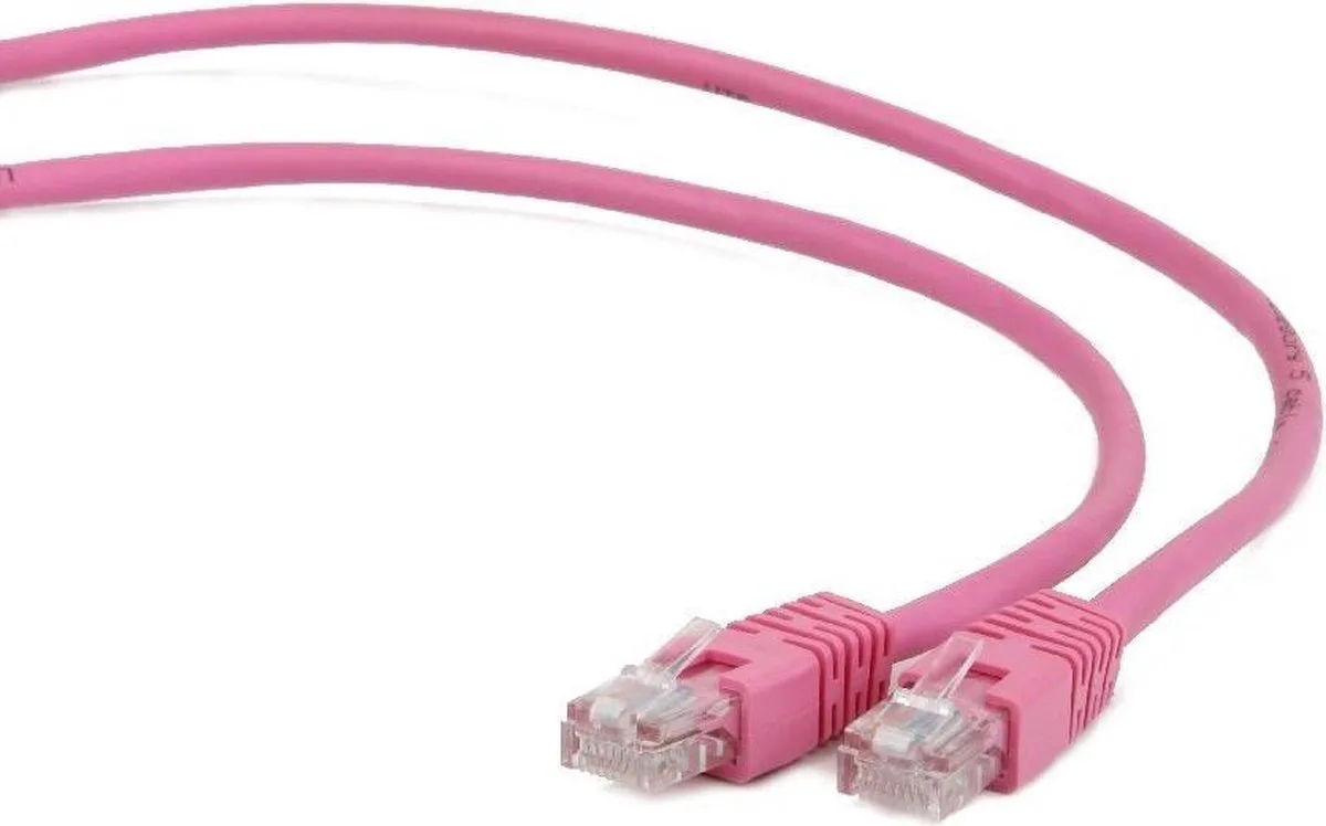 FTP Category 6 Rigid Network Cable GEMBIRD PP6 de Gembird en Rose – photo produit
