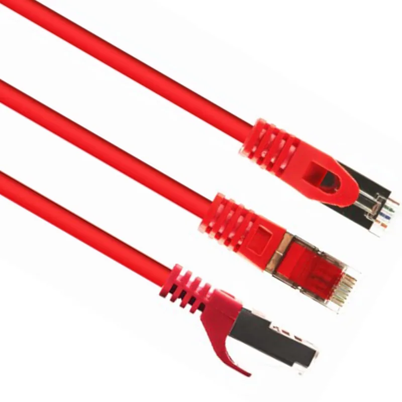 Gembird - 0,5 m rode Cat.6 FTP Ethernet-netwerkkabel PP6-0,5M/R från Gembird i Röd – produktbild
