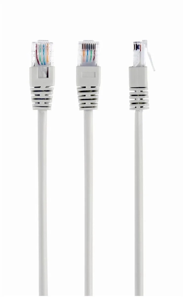 Netwerkkabel/Internetkabel 1 meter CAT5E UTP RJ45 by Gembird in Grey – product photo