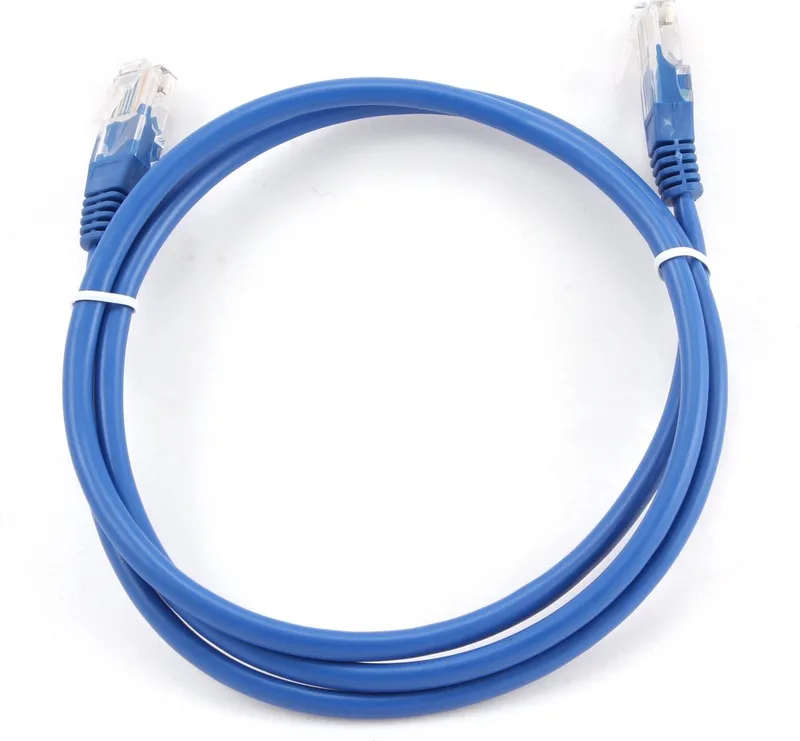 PP12-1M/B - Netwerkkabel, UTP Cat5E by Gembird in Blue – product photo