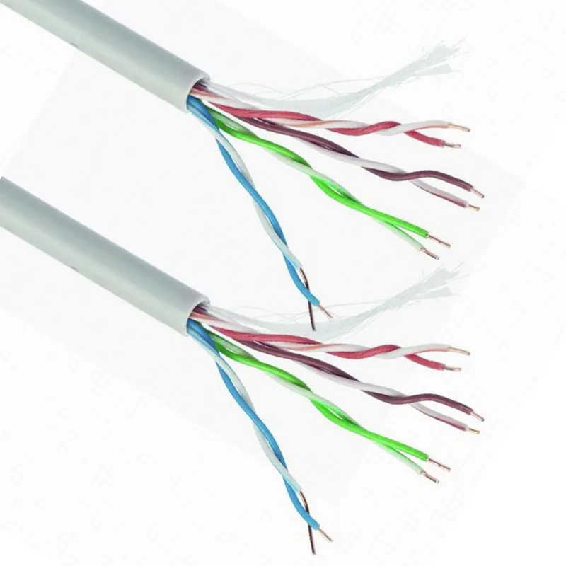 UPC-5004E-SOL 305 m stijve grijze Cat.5e UTP CCA Ethernet-netwerkkabelhaspel från Gembird i Grå – produktbild