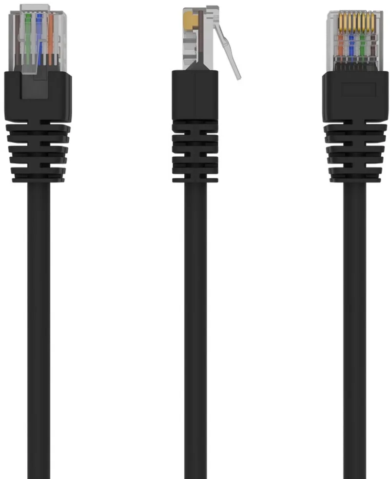 UTP Cat5E patchkabel, 7.5 m från Gembird i Svart – produktbild