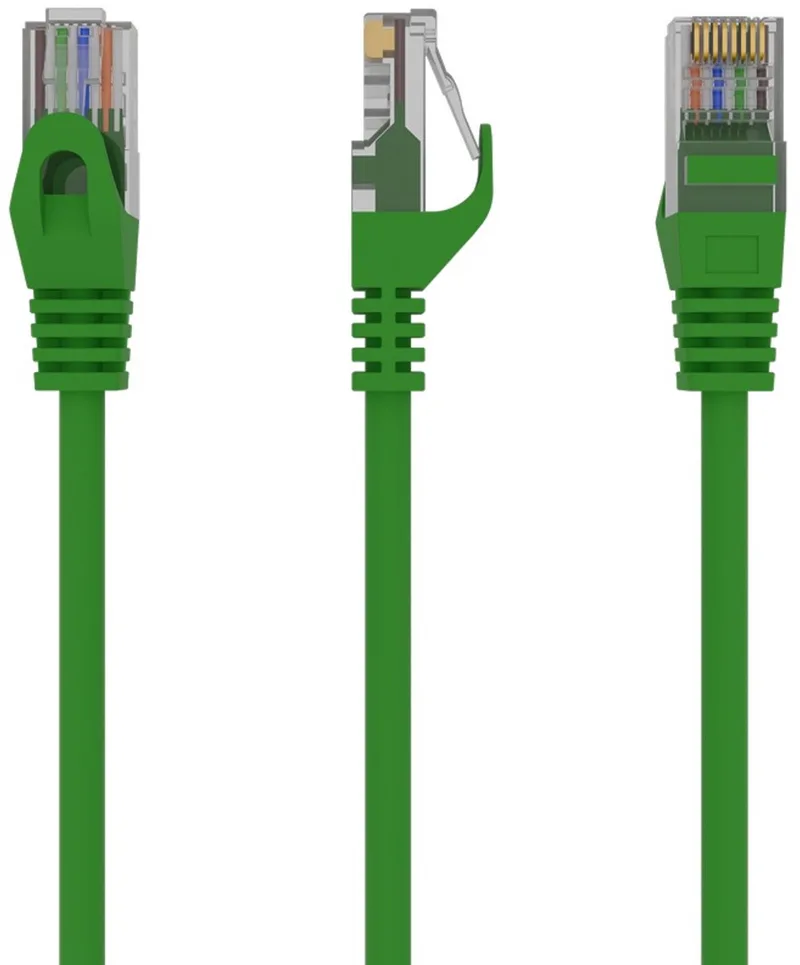 UTP Cat6 patchkabel, 2 m från Gembird i Grön – produktbild