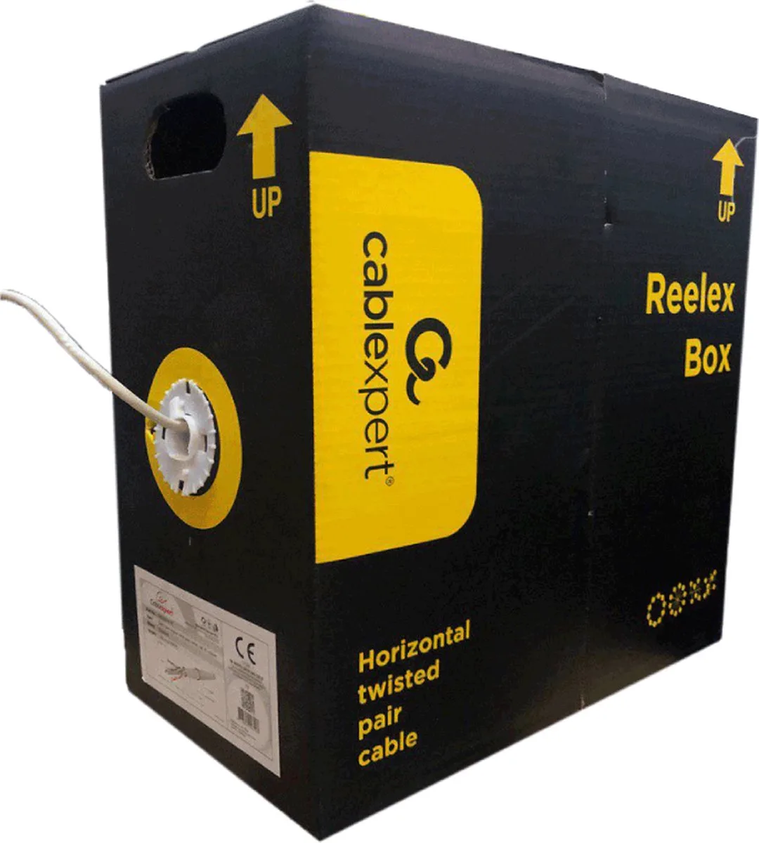 UTP Category 6 Rigid Network Cable GEMBIRD AWG24 (305 m) de Gembird en Gris – photo produit