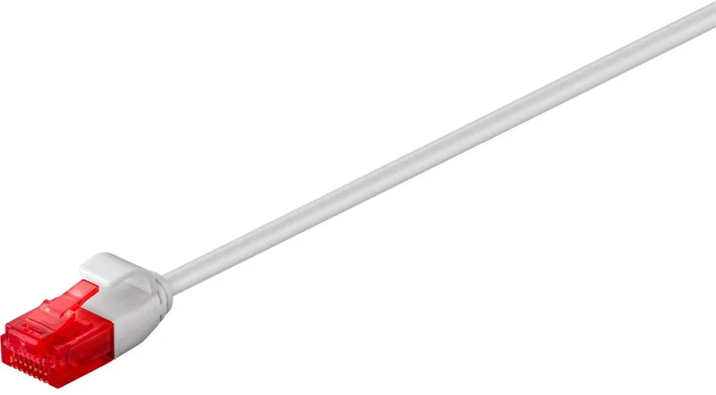 CAT 6 netwerkkabel slim U/UTP, koperen geleider, 10 m by Goobay in Grey – product photo
