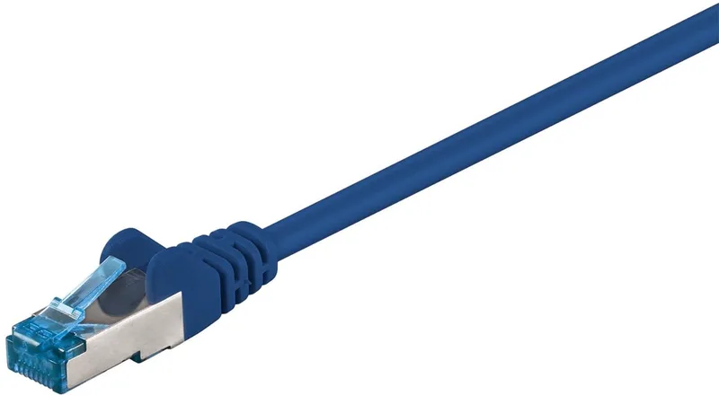 CAT 6a Netwerkkabel 2m - Dubbel Afgeschermd, Koper, RJ45 de Goobay – photo produit