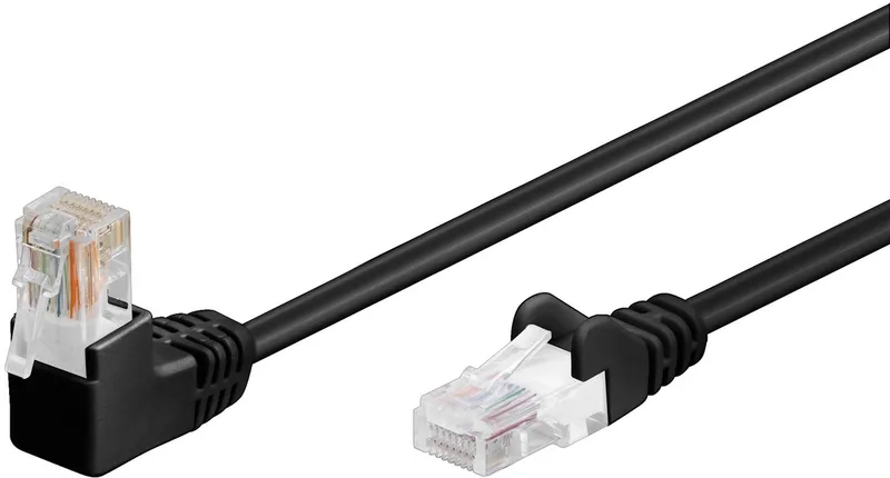 CAT5E Netwerkkabel - RJ45 - 15 m by Goobay in Black – product photo