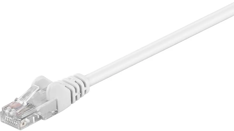 CAT5E Netwerkkabel - RJ45 - 25 m van Goobay in Wit – productfoto