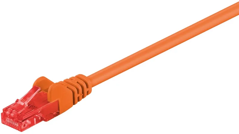 CAT6 Netwerkkabel - RJ45 - 1.5 m van Goobay in Oranje – productfoto