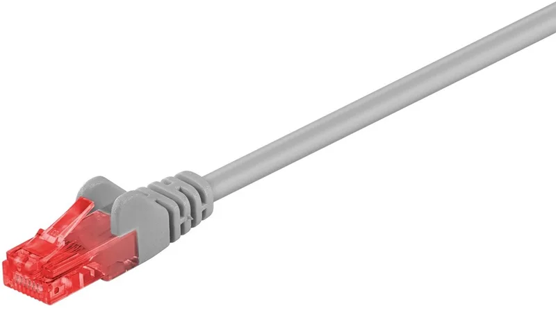 CAT6 Netwerkkabel - RJ45 - 15 m by Goobay in Grey – product photo