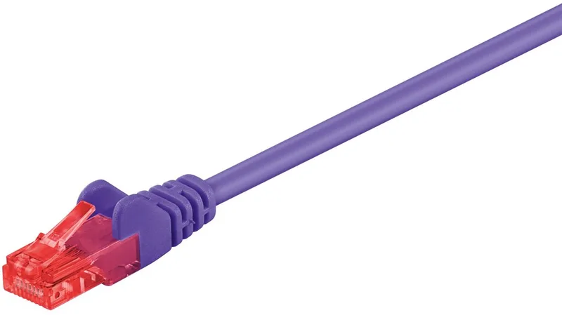 CAT6 Netwerkkabel - RJ45 - 20 m by Goobay in Purple – product photo