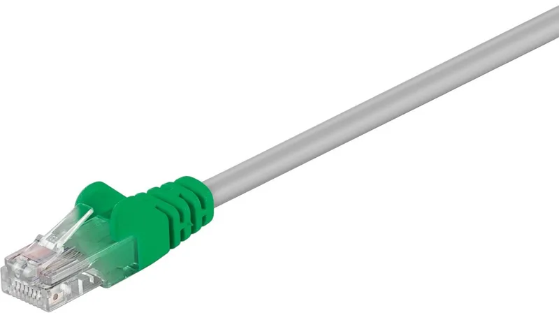 Wentronic 68861 - Netwerkkabel - RJ45 - 1 m fra Goobay i Grå – produktbillede