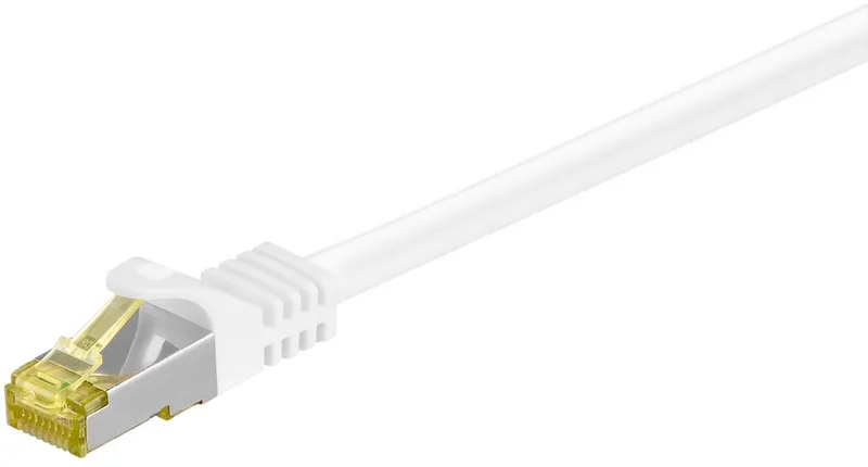 Wentronic 91092 - Netwerkkabel - RJ45 - 1.5 m von Goobay in Weiß – Produktfoto