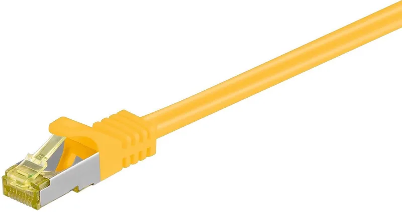 Wentronic 91674 - Cat 7 STP-kabel - RJ45 - 30 m från Goobay i Gul – produktbild