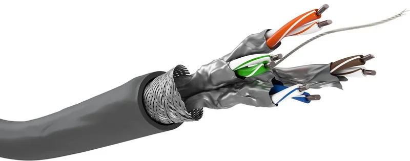 Wentronic 95696 - Netwerkkabel - Zonder connector - 305 m by Goobay in Grey – product photo