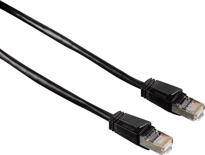 Cat 5e netwerkkabel UTP 5m by Hama in Black – product photo