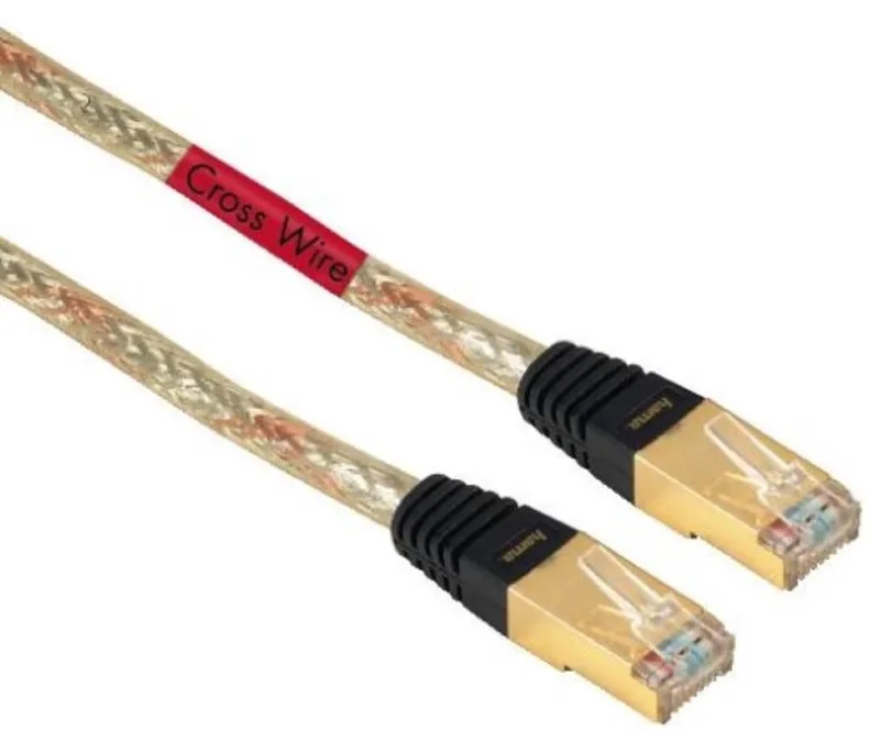 GoldLine netwerkkabel 3m Cross-Over Cat5 by Hama – product photo