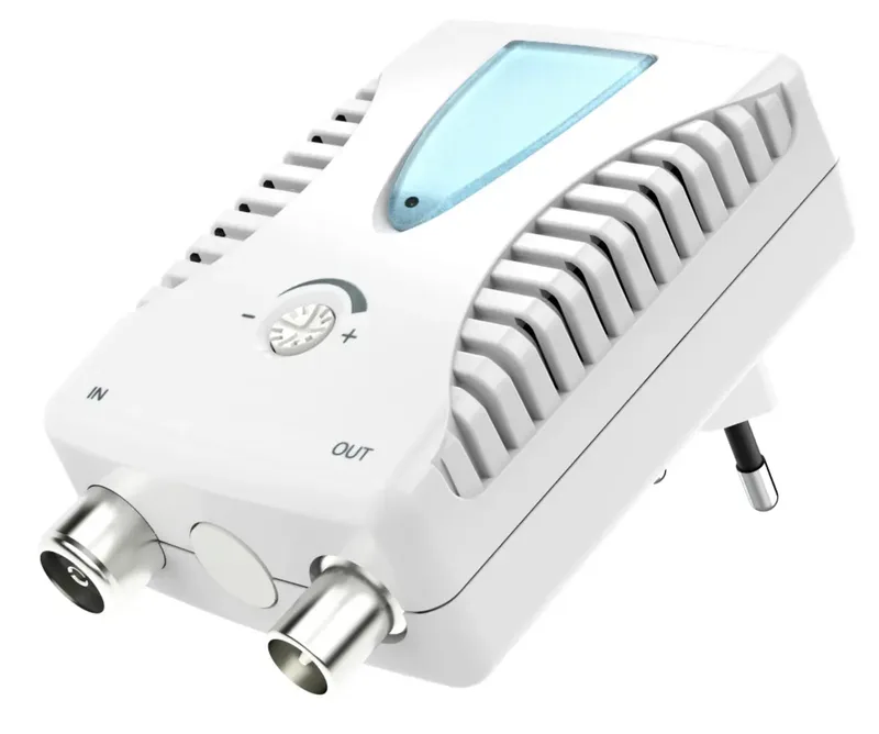 hama 00205234 BK/CATV-Verstärker, 25 dB, regulierbar från Hama – produktbild