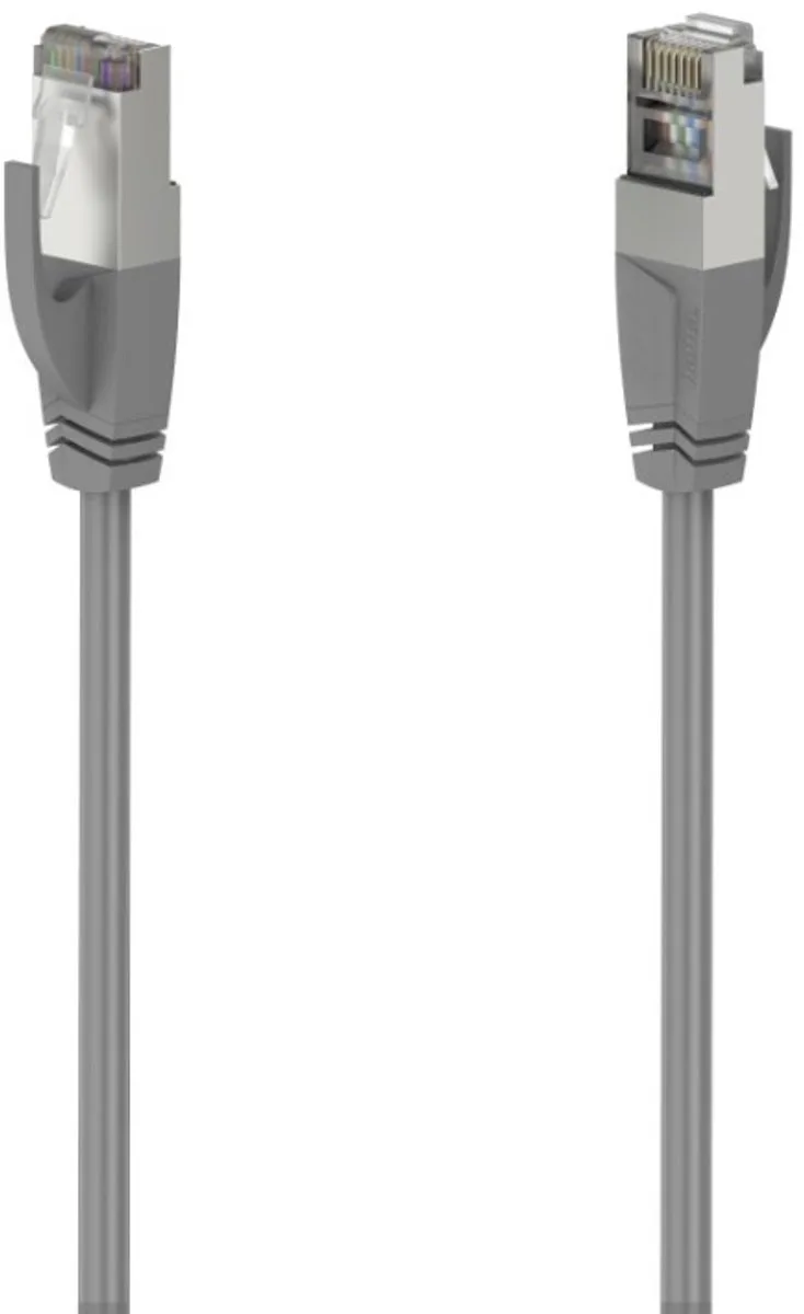 Netwerkkabel CAT-5e 1 Gbit/s F/UTP Afgeschermd 10,00 M by Hama in Grey – product photo
