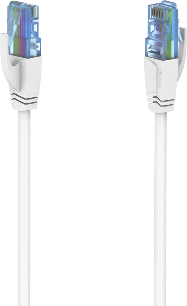 Netwerkkabel CAT-6a 10 Gbit/s U/UTP 3,00 M by Hama in White – product photo