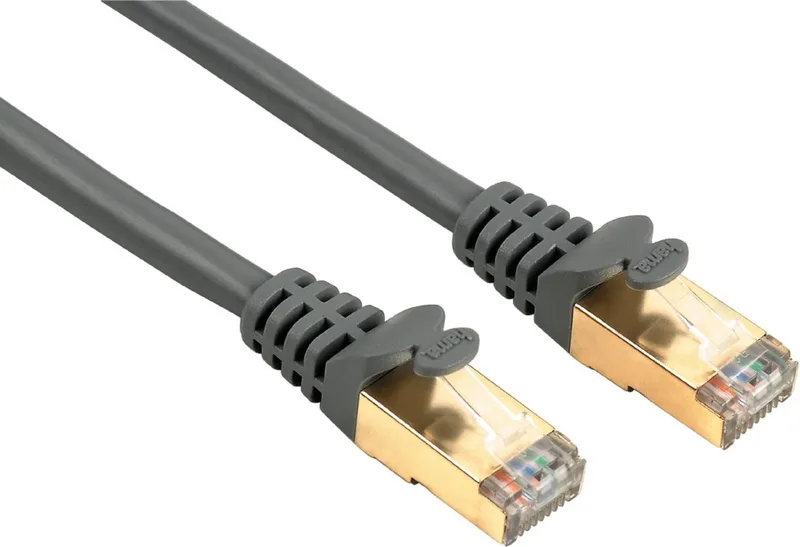 Patchcable Cat5E 15,0M by Hama in Grey – product photo