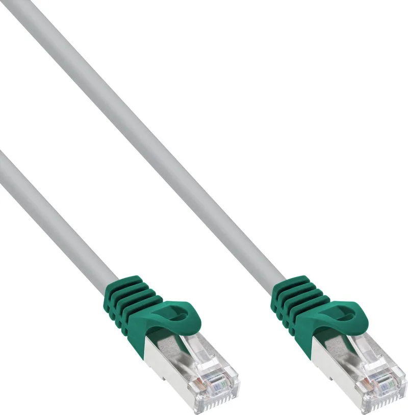Crossover Patchkabel, SF/UTP, Cat.5e, 1m by InLine in Grey – product photo