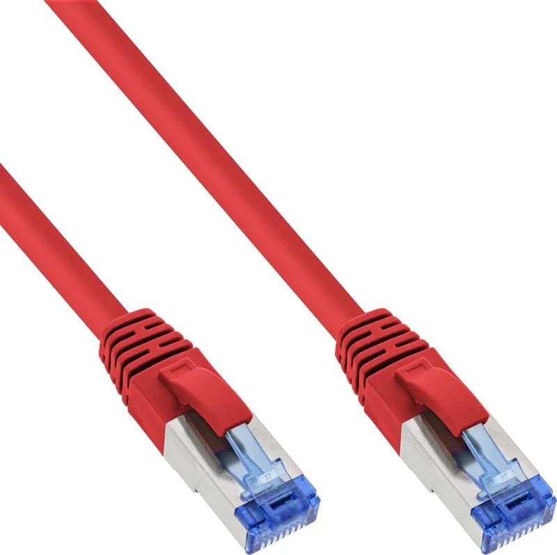 InLine 4043718088829 netwerkkabel 2 m Cat6a S/FTP (S-STP) by InLine in Red – product photo