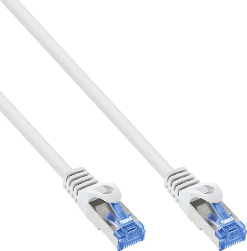patchkabel, Cat.6A, S/FTP, TPE (LSZH), CCA, 3m van InLine in Wit – productfoto
