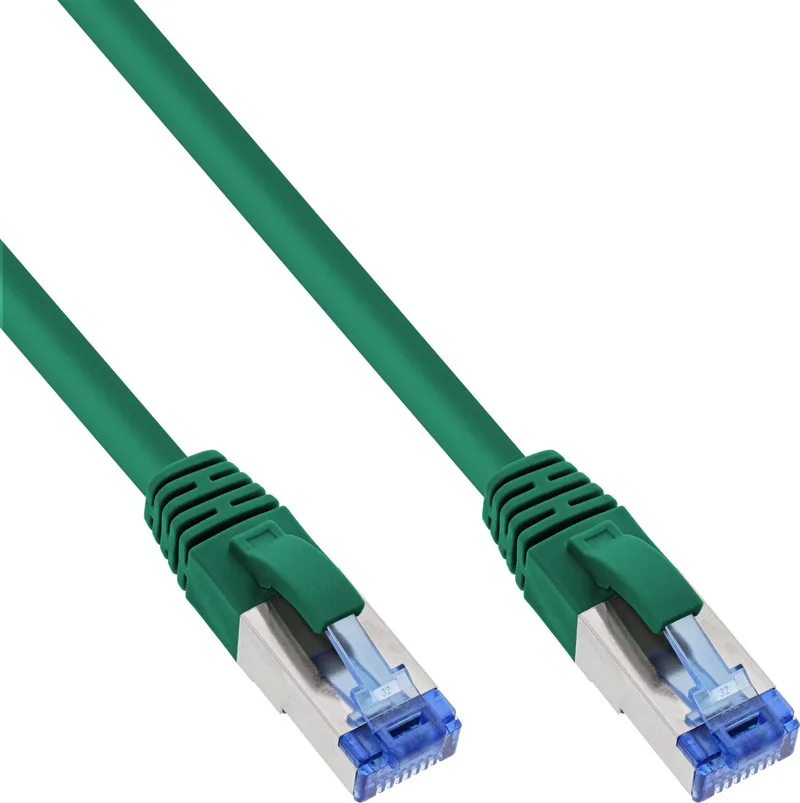 Patchkabel, S/FTP (PiMf), Cat.6A, halogeenvrij, 0,3m de InLine en Vert – photo produit