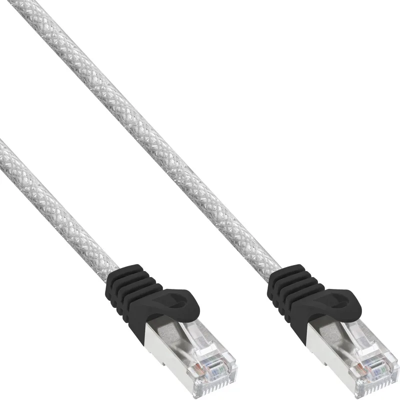 Patchkabel, SF/UTP, Cat.5e, 1,5m by InLine in Transparent – product photo