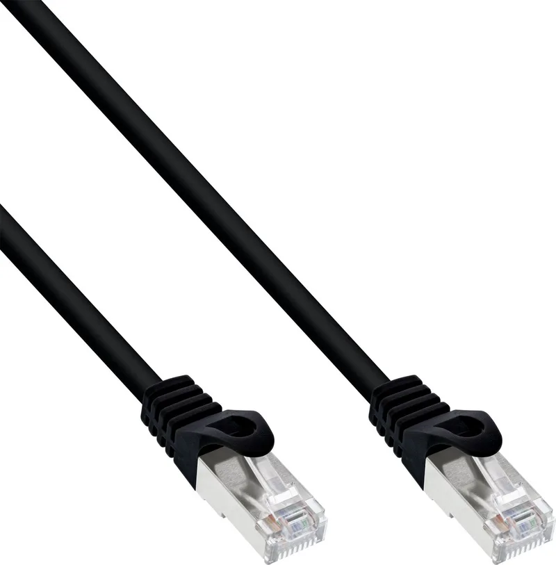 Patchkabel, SF/UTP, Cat.5e, 1,5m by InLine in Black – product photo