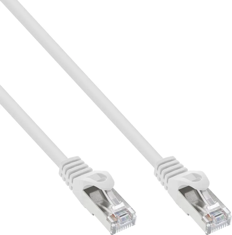 Patchkabel, SF/UTP, Cat.5e, 10m by InLine in White – product photo