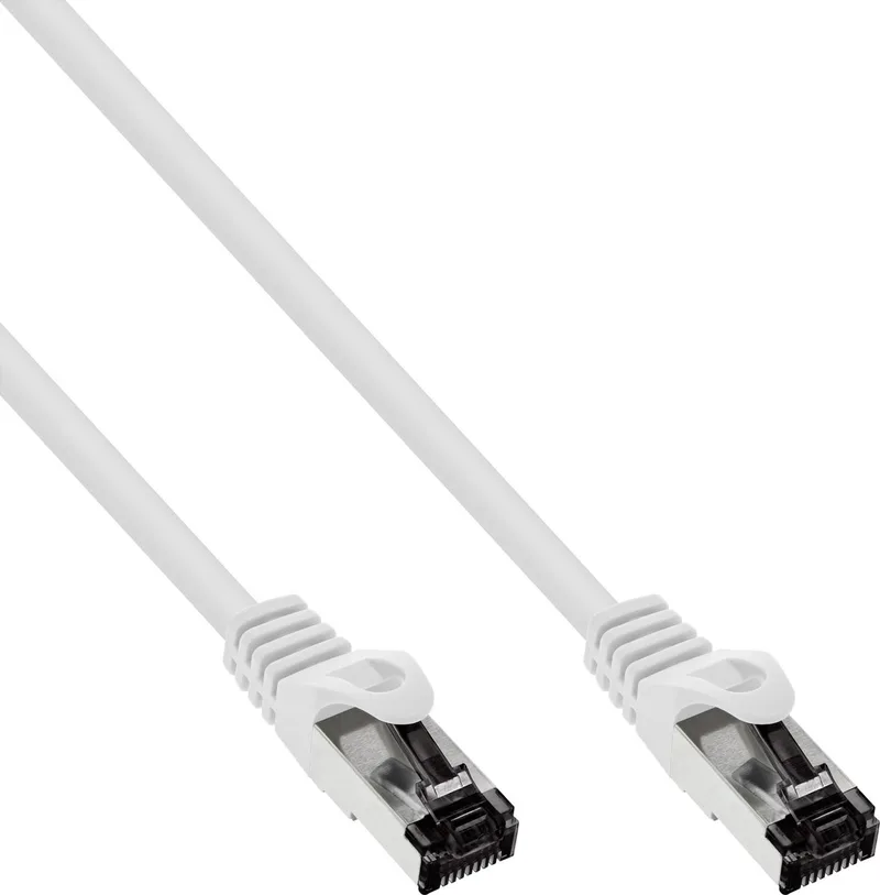 S/FTP CAT8.1 40 Gigabit netwerkkabel / LSZH - 1,5 meter by InLine in White – product photo
