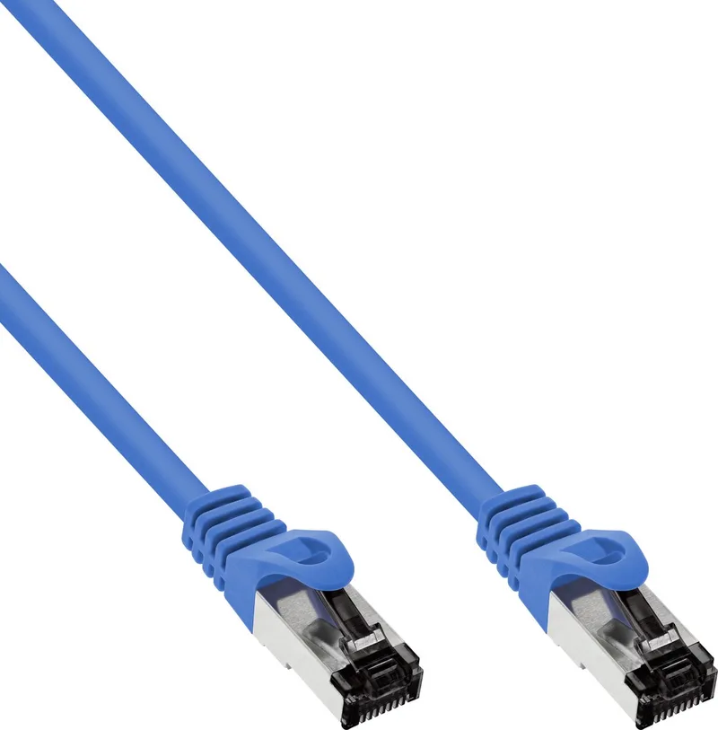S/FTP CAT8.1 40 Gigabit netwerkkabel / LSZH - 5 meter de InLine en Bleu – photo produit