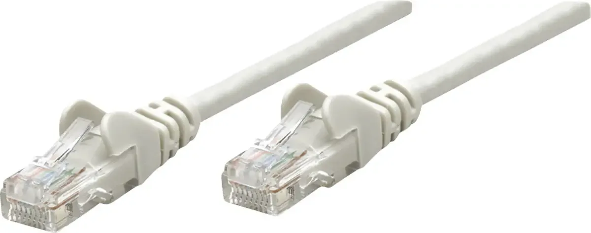 Intellinet 318976 RJ45 Netwerkkabel, patchkabel CAT 5e U/UTP 2.00 m 1 stuk(s) by Intellinet in Grey – product photo