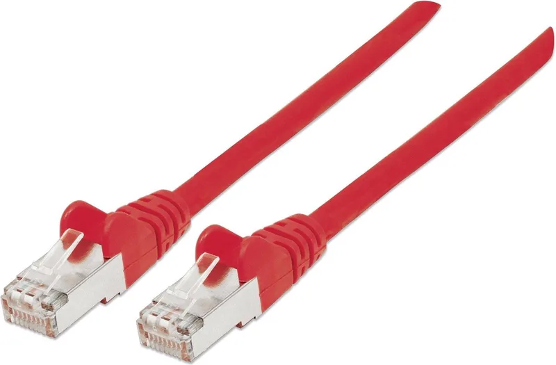 Intellinet -319133- 7.5m - Cat6a - S/FTP - netwerkkabel - S/FTP (S-STP) by Intellinet in Red – product photo