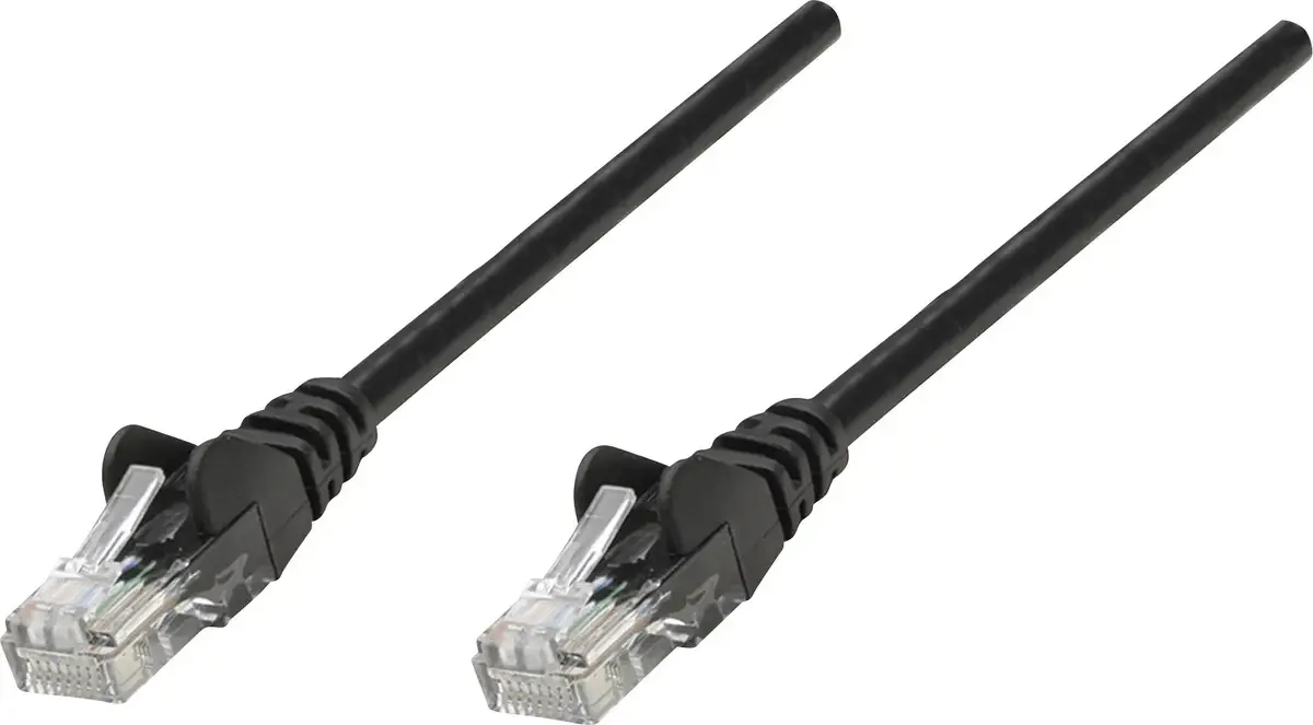 Intellinet 320788 RJ45 Netwerkkabel, patchkabel CAT 5e U/UTP 7.50 m 1 stuk(s) van Intellinet in Zwart – productfoto