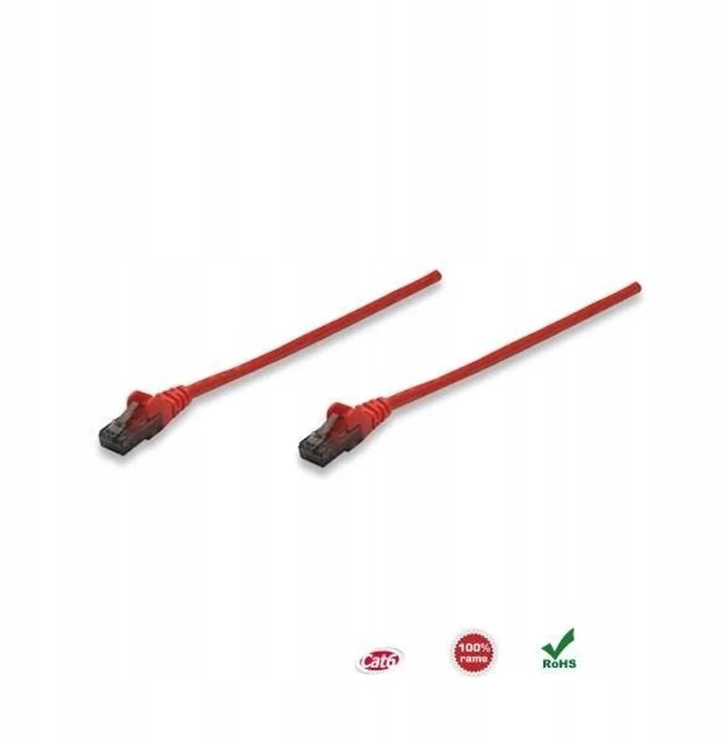 Intellinet 342179 - Netwerkkabel - RJ45 - 3 m by Intellinet in Red – product photo