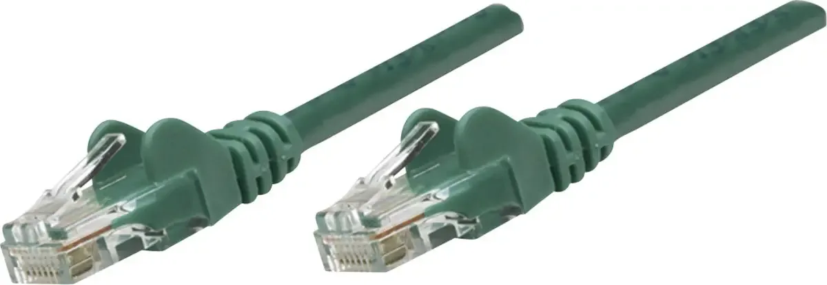 Intellinet 342506 RJ45 Netwerkkabel, patchkabel CAT 6 U/UTP 3.00 m 1 stuk(s) van Intellinet in Groen – productfoto