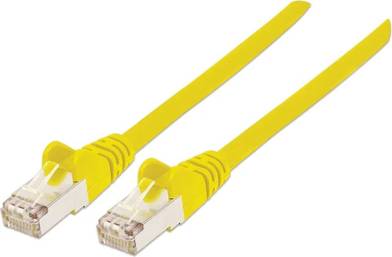 Intellinet - 350518 - netwerkkabel - 5 m - Cat6a - S/FTP (S-STP) by Intellinet in Yellow – product photo